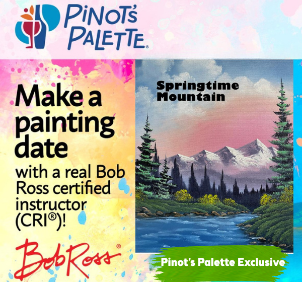 Springtime Mountain - Bob Ross Painting
